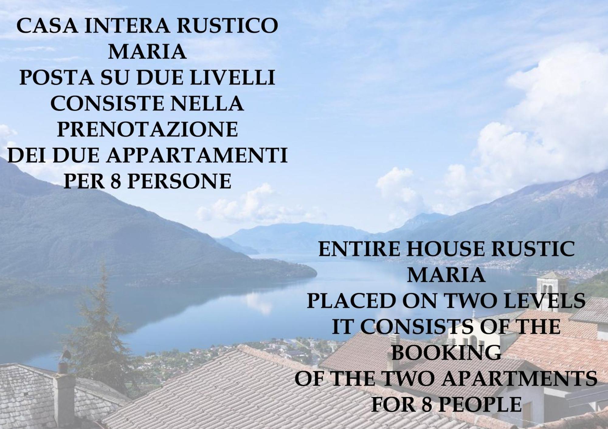 Апартаменты Rustico Maria Веркана Экстерьер фото